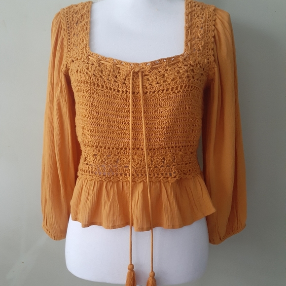 American Eagle Outfitters Tops - American Eagle NWOT Crochet Top